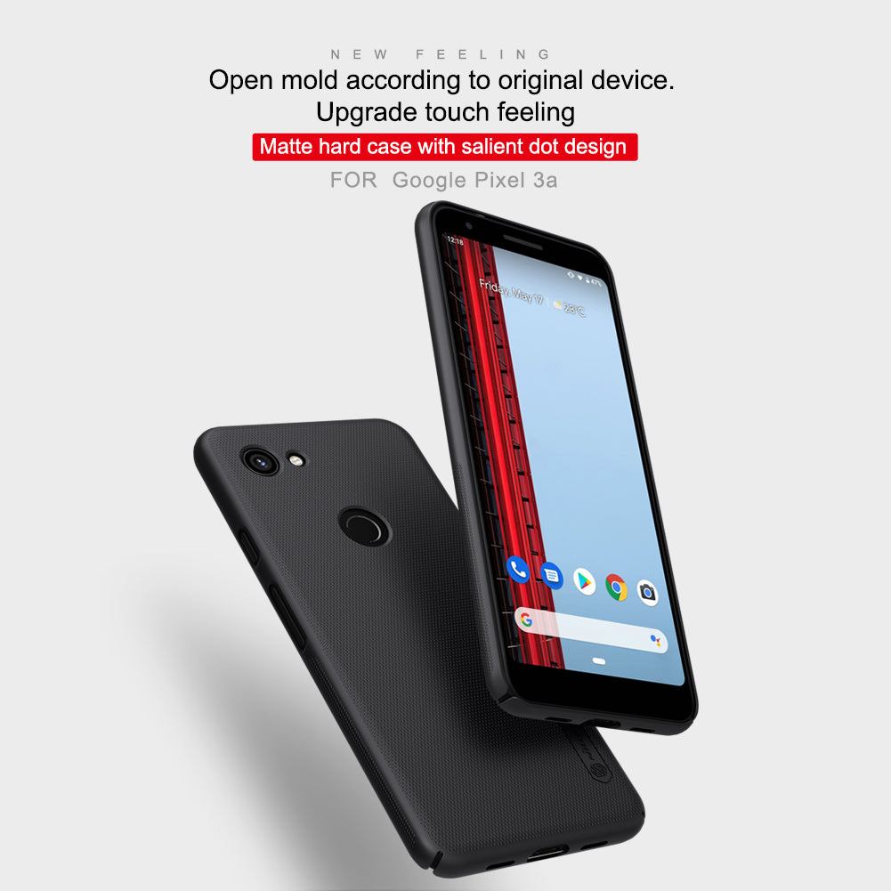 Google Pixel 3a Frosted Shield Nillkin + Soporte – imagen 5