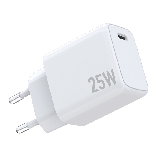 Cargador Carga Rapida Gsm Eco Tipo C 25w Blanco