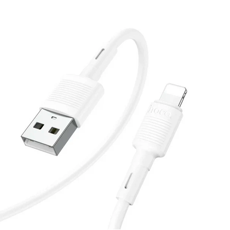 Cable Usb a Lightning Hoco X83 Victory Blanco