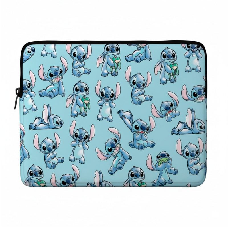 Funda Laptop Diseño Disney Hasta 15 Pulgadas Stitch Grupo – imagen 2