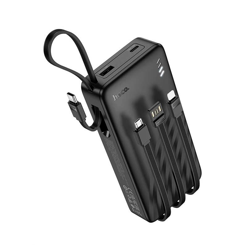 Bateria Portatil Powerbank Hoco J146a Night Tide 20000 Mah Negro