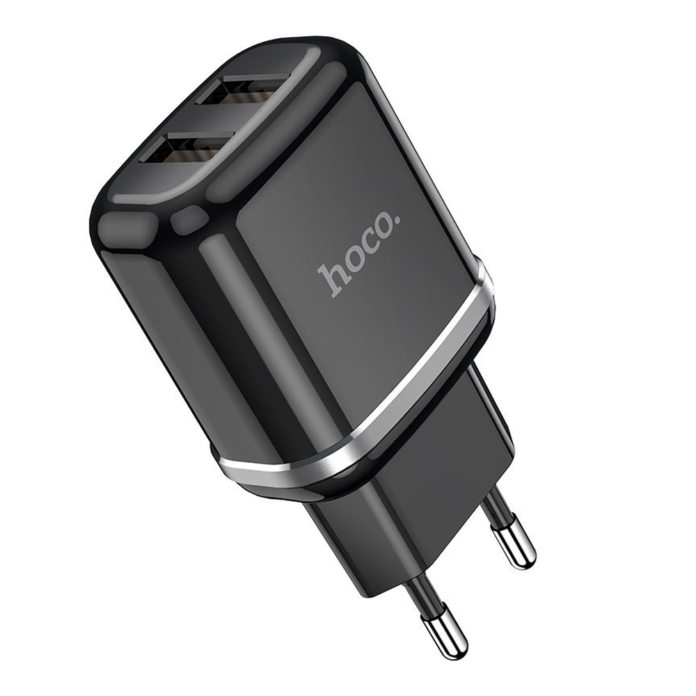 Cargador Hoco N4 Dual Usb Aspiring Negro