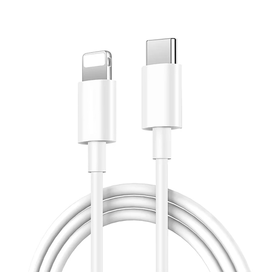 Cable Tipo C a Lightning Gsm Sx-25 27w Blanco