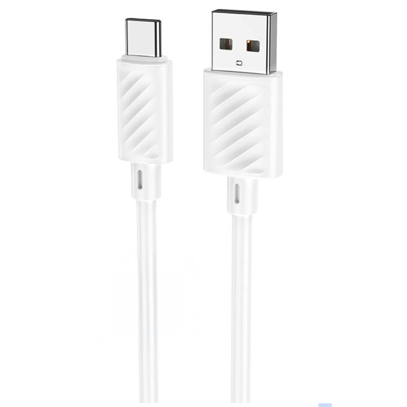 Cable Usb a Tipo C Hoco X88 Gratified Blanco