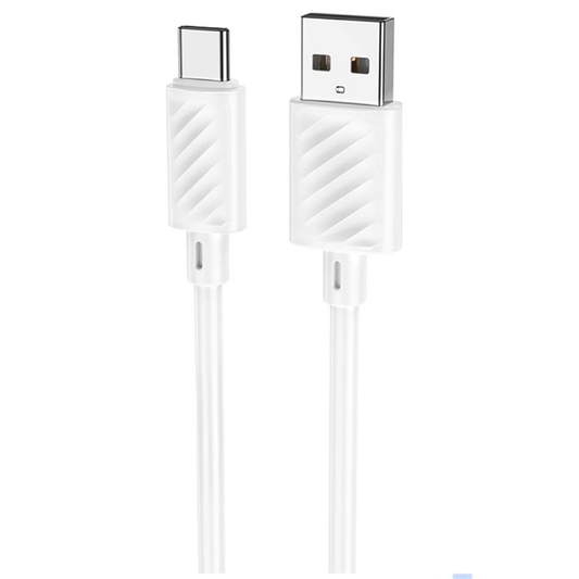 Cable Usb a Tipo C Hoco X88 Gratified Blanco