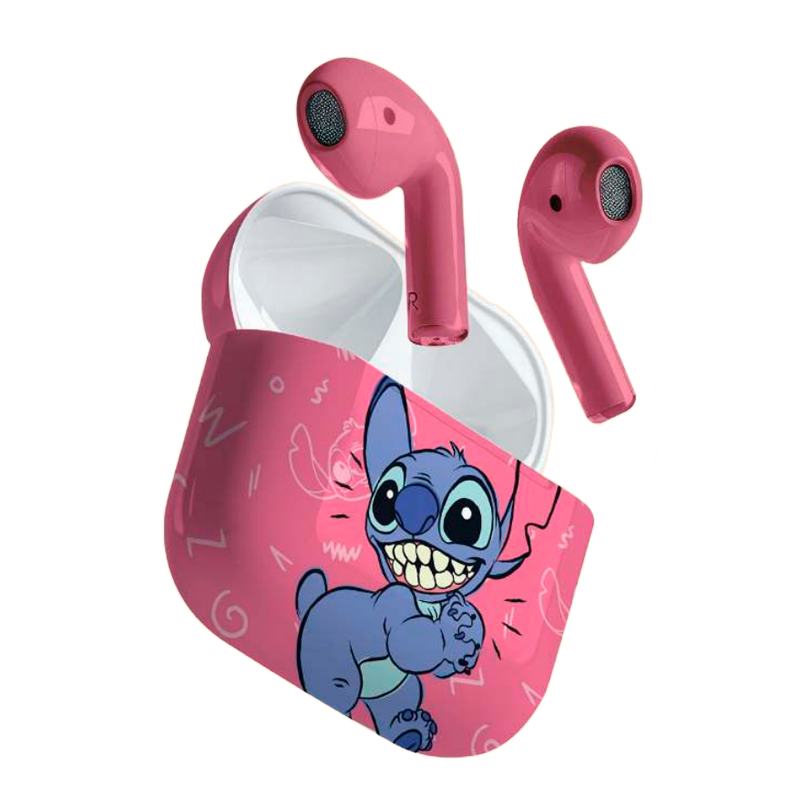 Audífonos In Ear Bluetooth Disney Stitch Rosado