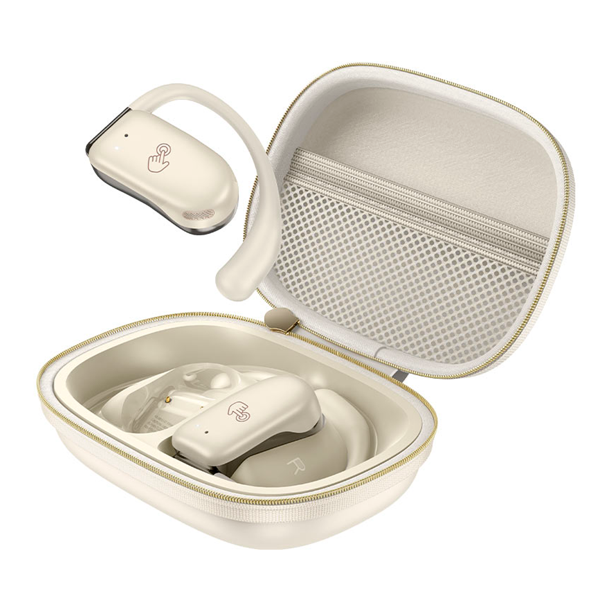 Audífonos Bluetooth Hoco Ea2 Open Ear Blanco
