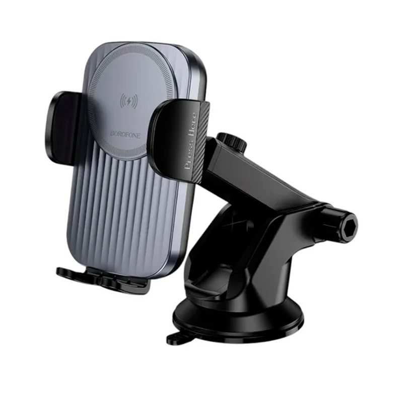 Soporte De Auto Tablero Parabrisas Borofone Bh222 Negro