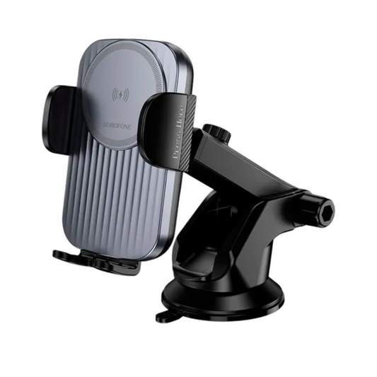 Soporte De Auto Tablero Parabrisas Borofone Bh222 Negro