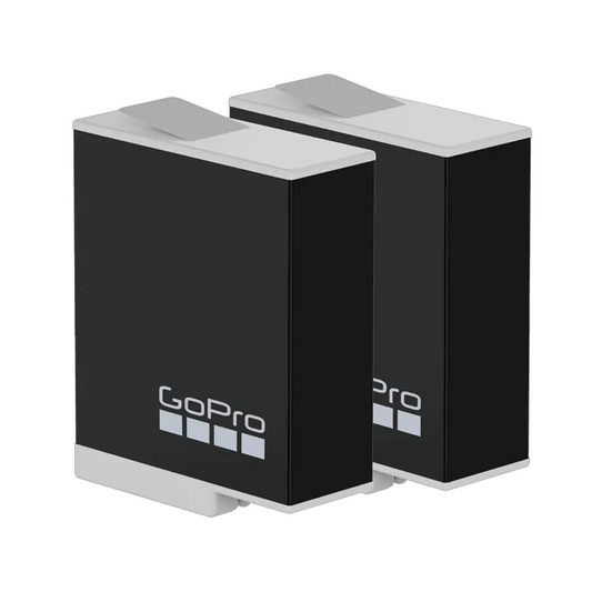 Pack 2 Baterias Recargables Gopro Hero 9 10 11 12 Enduro Negro