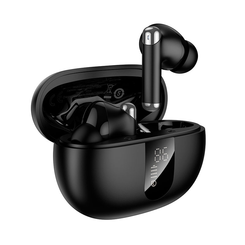 Audífonos Bluetooth In Ear Hoco Eq26 Nice Enc + Anc Negro