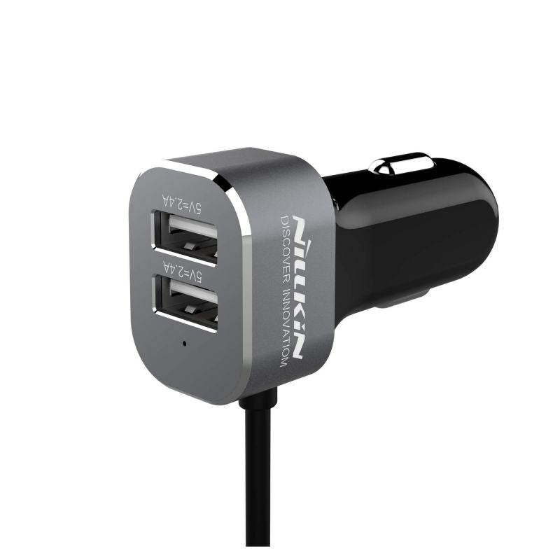 Cargador De Auto Nillkin Powershare 57w Tipo C Gris – imagen 4