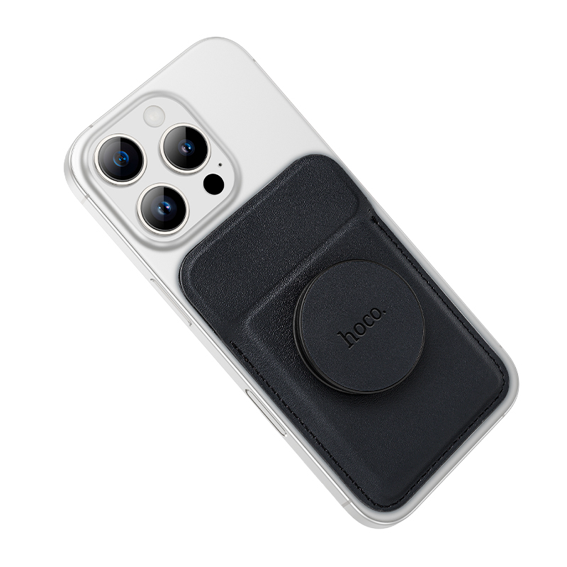 Tarjetero Magnetico Magsafe Para Iphone Hoco Gt6 Negro
