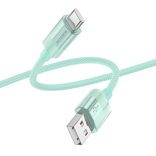 Cable Usb a Tipo C Borofone Bu44 1.2 Metro Verde