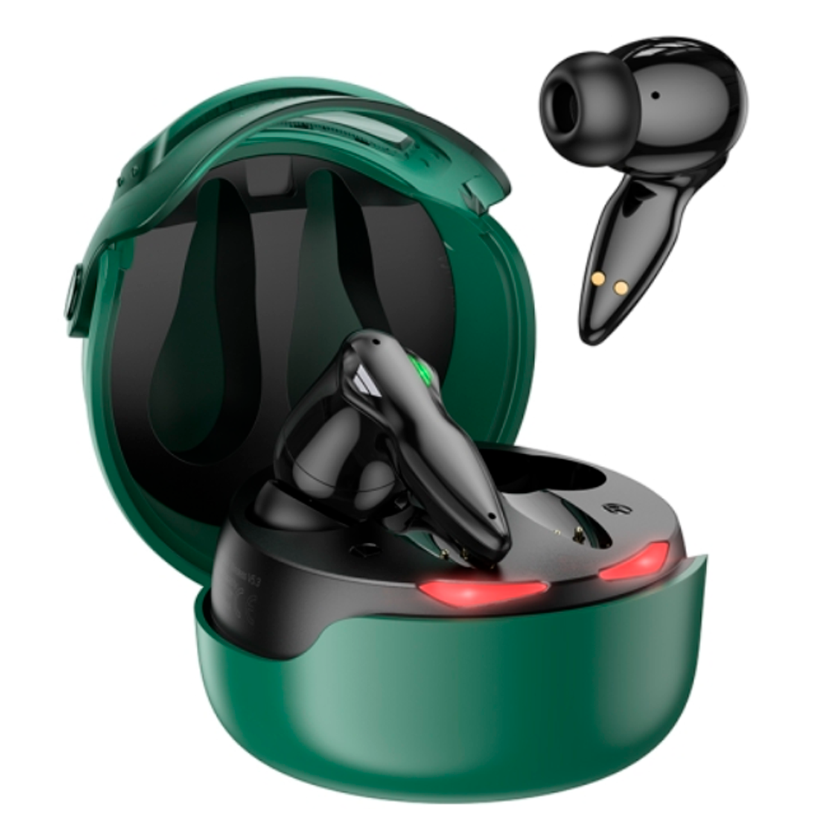 Audifonos Gamer Bluetooth Borofone In Ear Bw57 Verde