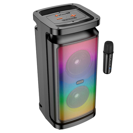 Parlante Inalambrico Bluetooth Borofone Bp25 Karaoke 10w Negro