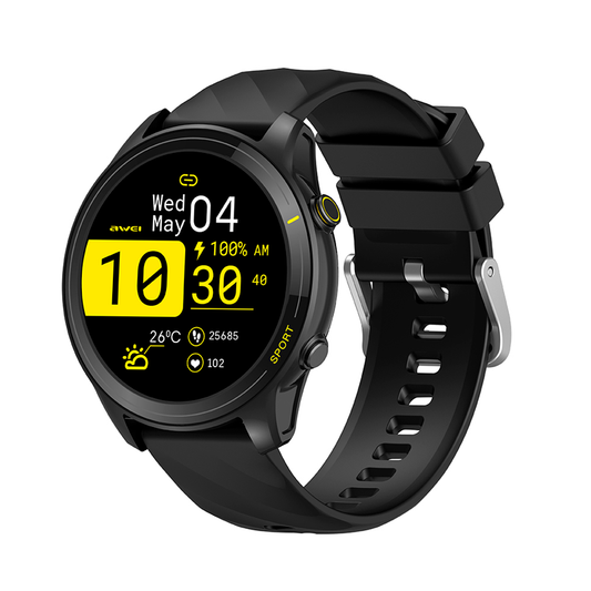 Reloj Smartwatch Awei Deportivo H36 Negro