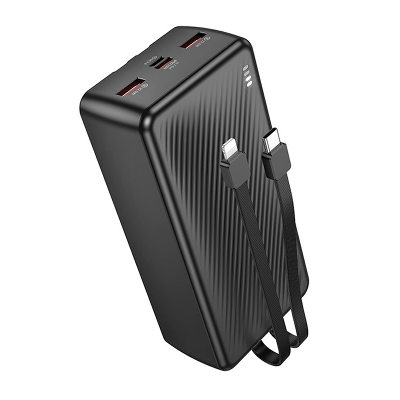 Powerbank Carga Rapida Borofone Bj57b 30000 Mah 22.5w Negro