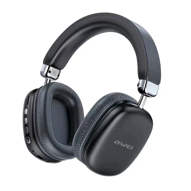 Audífonos Bluetooth Headset Awei At7 Negro
