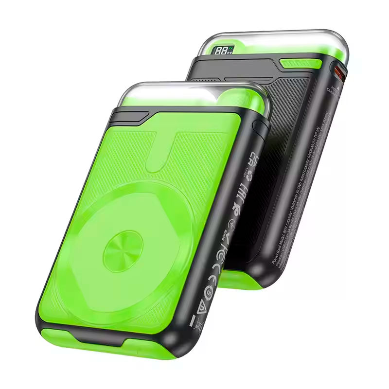 Powerbank Carga Rapida Borofone Bj69 10000 Mah Skilful Verde