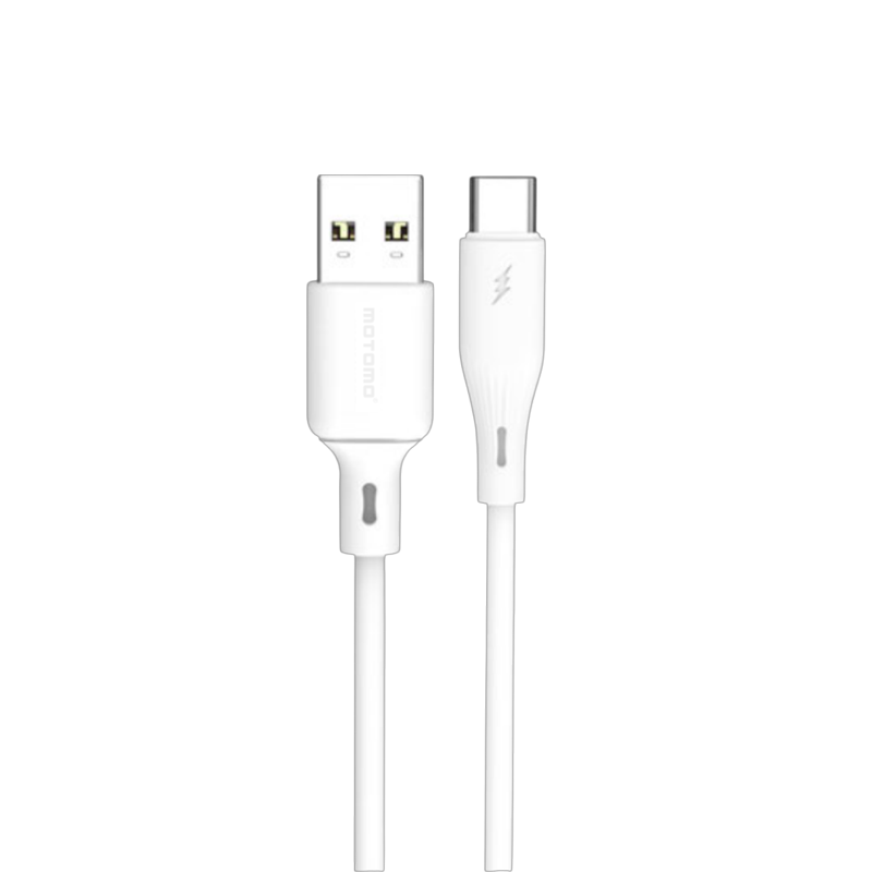 Cable Usb a Tipo C 3a 1 Metro Motomo Blanco