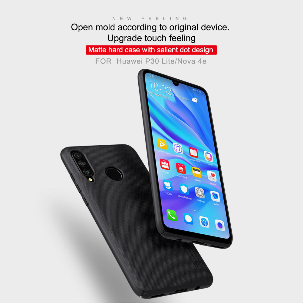 Huawei P30 Lite Carcasa Frosted Nillkin + Soporte – imagen 3