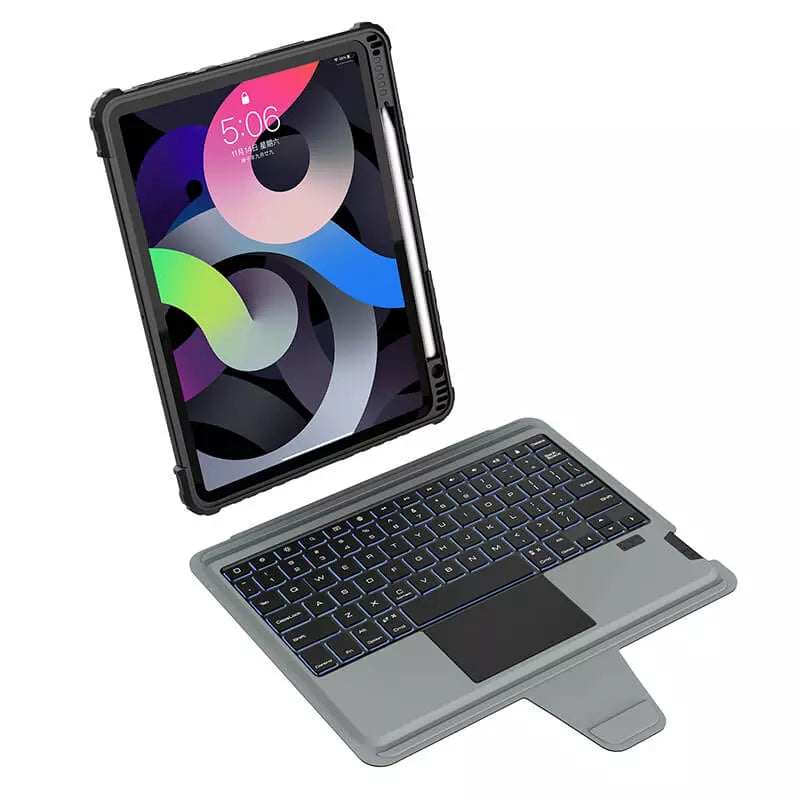 Carcasa Nillkin Con Teclado Retroiluminado Para Ipad Air 11 2024 10.9 2020 – imagen 3