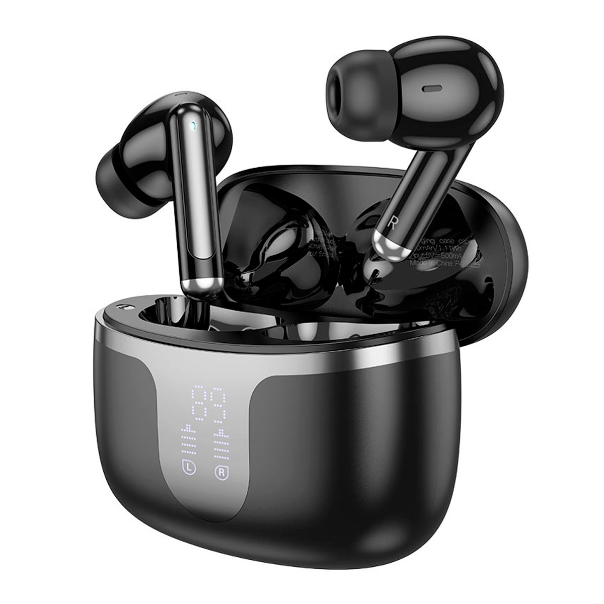 Audífonos Bluetooth Hoco Eq10 In Ear Negro