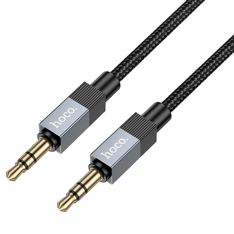 Cable Auxiliar 3.5mm a 3.5mm Hoco Upa32 1 Metro Negro