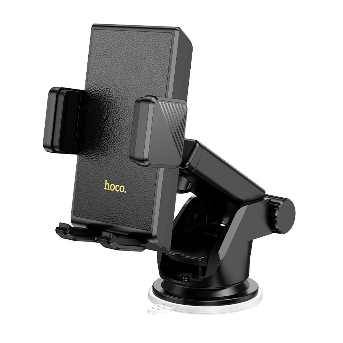 Soporte De Auto Tablero Parabrisas Hoco H49 Negro