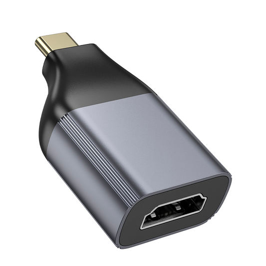 Adaptador Otg Tipo C a Hdmi Hoco Ua33 Gris