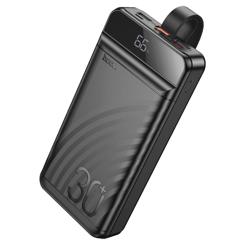 Bateria Portatil Powerbank Hoco J123b Element 30.000 Mah Negro