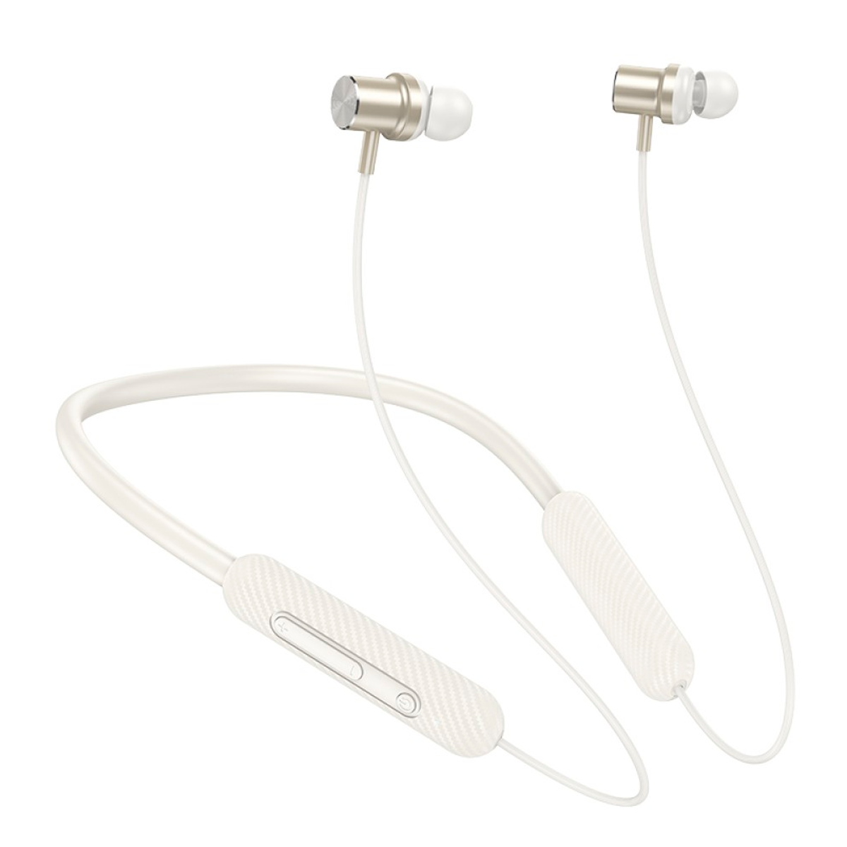Audífonos Bluetooth Hoco Es70 Sport In Ear Beige