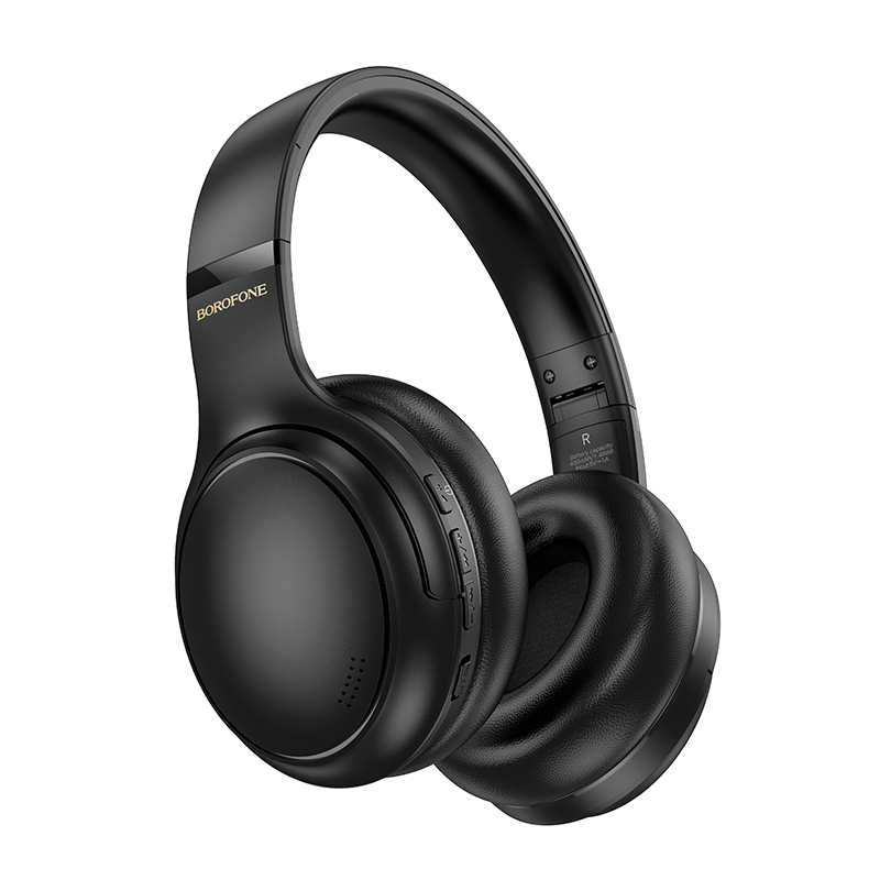 Audífonos Headset Bluetooth Borofone Bo29 Plus Anc Negro