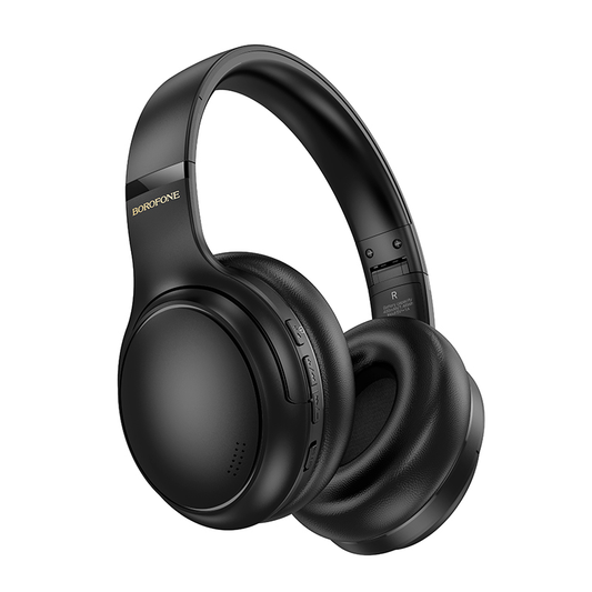 Audífonos Headset Bluetooth Borofone Bo29 Plus Anc Negro