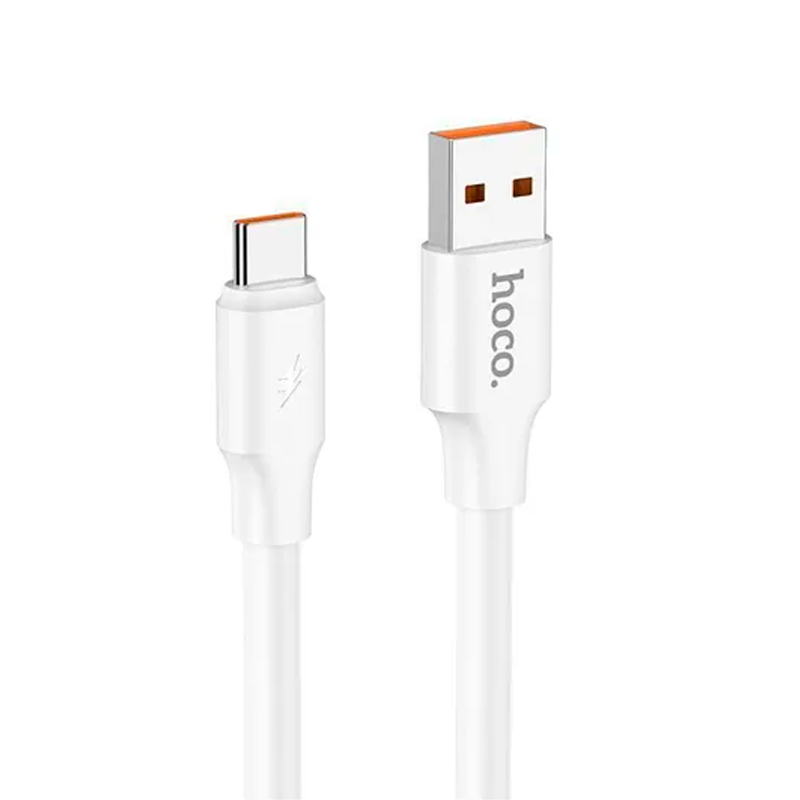 Cable Usb a Tipo C Hoco Du17 Titan 1 Metro Blanco