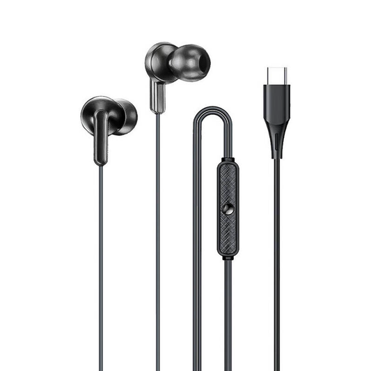 Audifonos In Ear Manos Libres Tipo C Awei Pc-25t 1.2m Negro