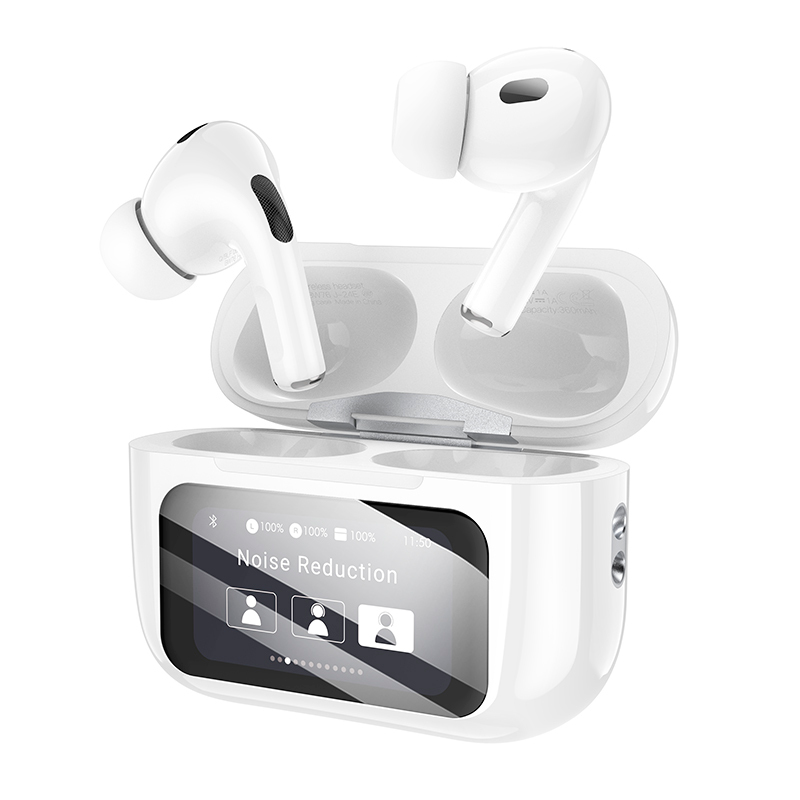 Audífonos In Ear Bluetooth Borofone Bw76 Anc Brocade Blanco