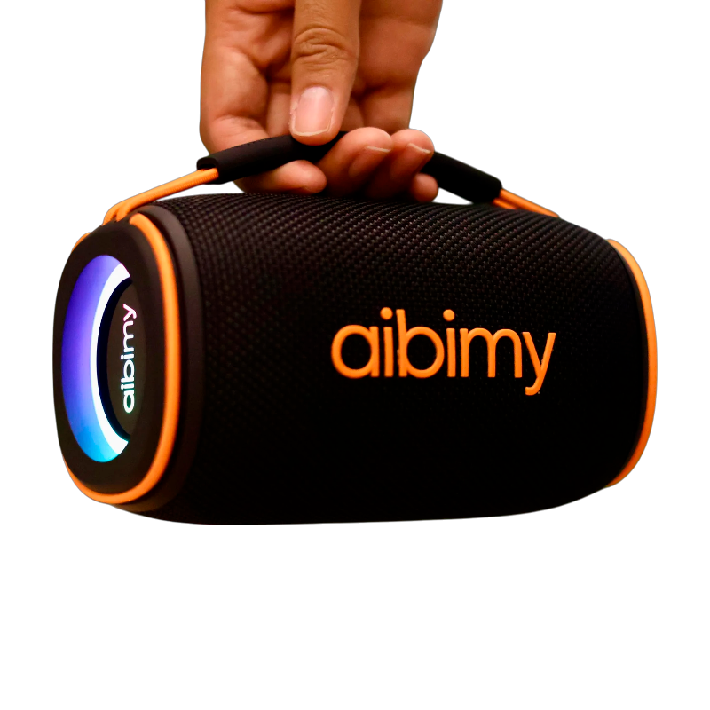 Parlante Inalambrico Bluetooth Aibimy Pequeño My266 Fm Usb Msd Negro