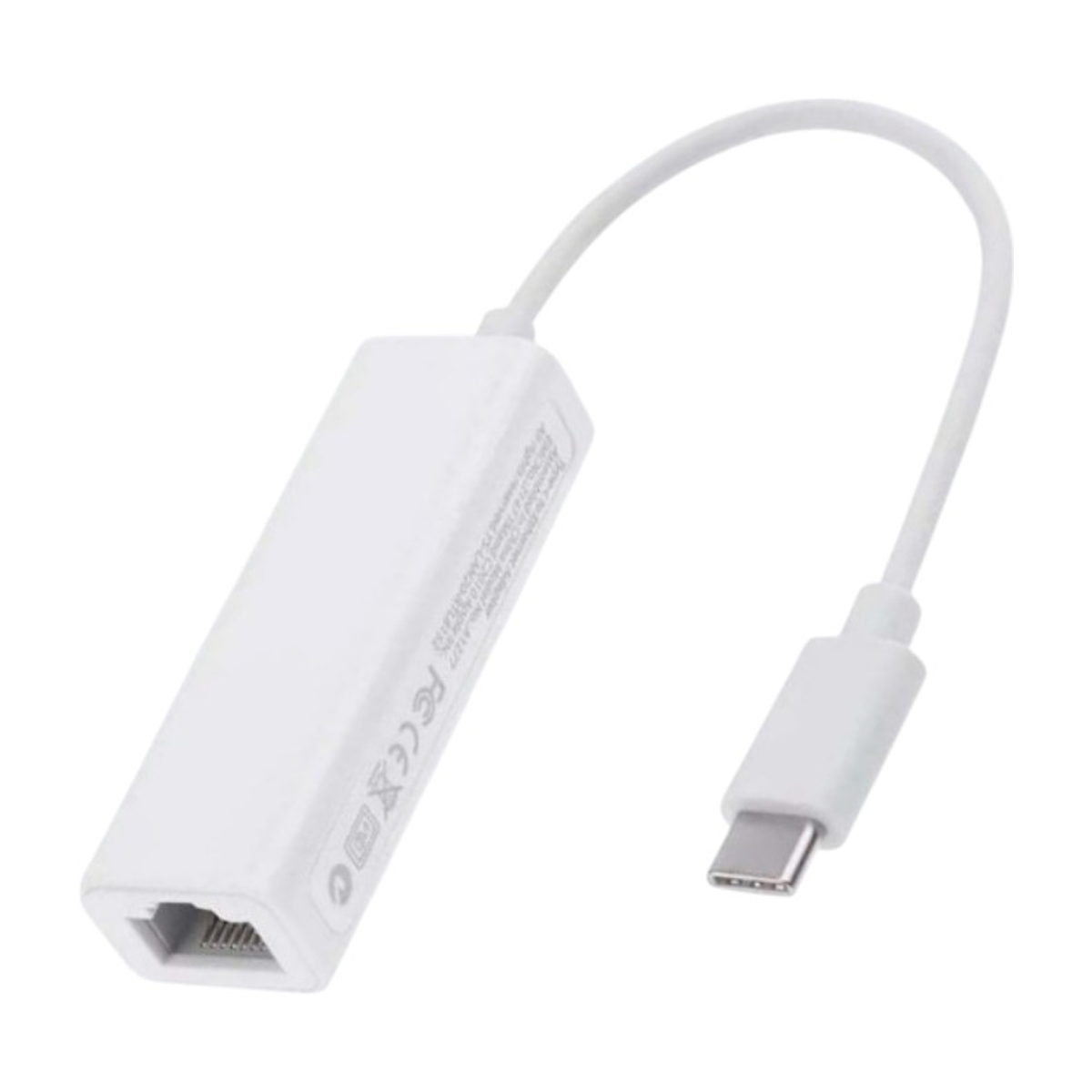 Adaptador Tipo C a Rj45 Ethernet Motomo Blanco