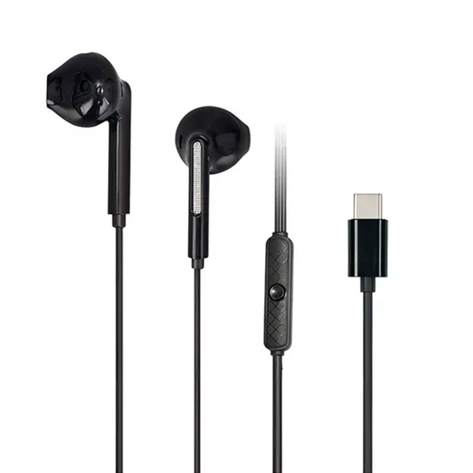 Audifonos In Ear Manos Libres Tipo C Awei Pc-7t 1.2m Negro