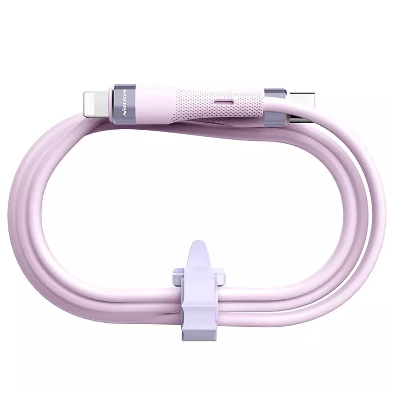Cable Tipo C Para Lightning 1,2 Metros Nillkin Flowspeed 27w Purpura – imagen 4