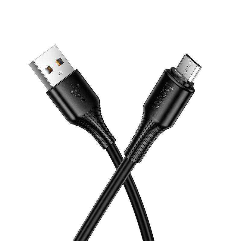 Cable Usb a Micro Usb Hoco X120 Beneficio 1 Metro Negro