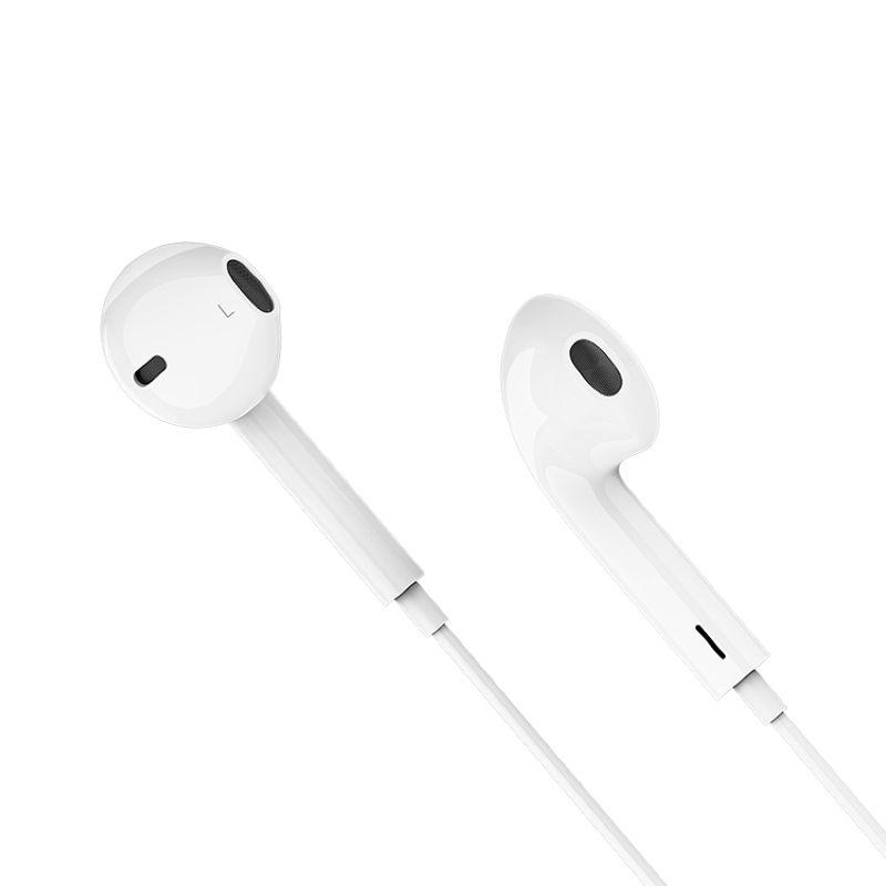 Audífonos In Ear Hoco M101 Crystal Joy Tipo C Blanco – imagen 2
