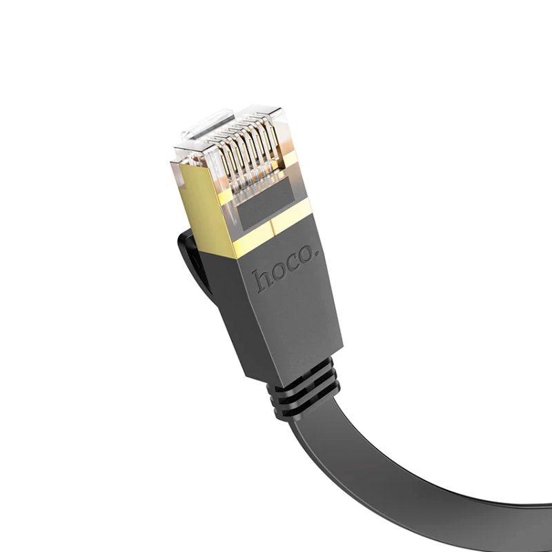 Cable De Red Rj45 Cat 6 Hoco Us07 10 Metro Negro