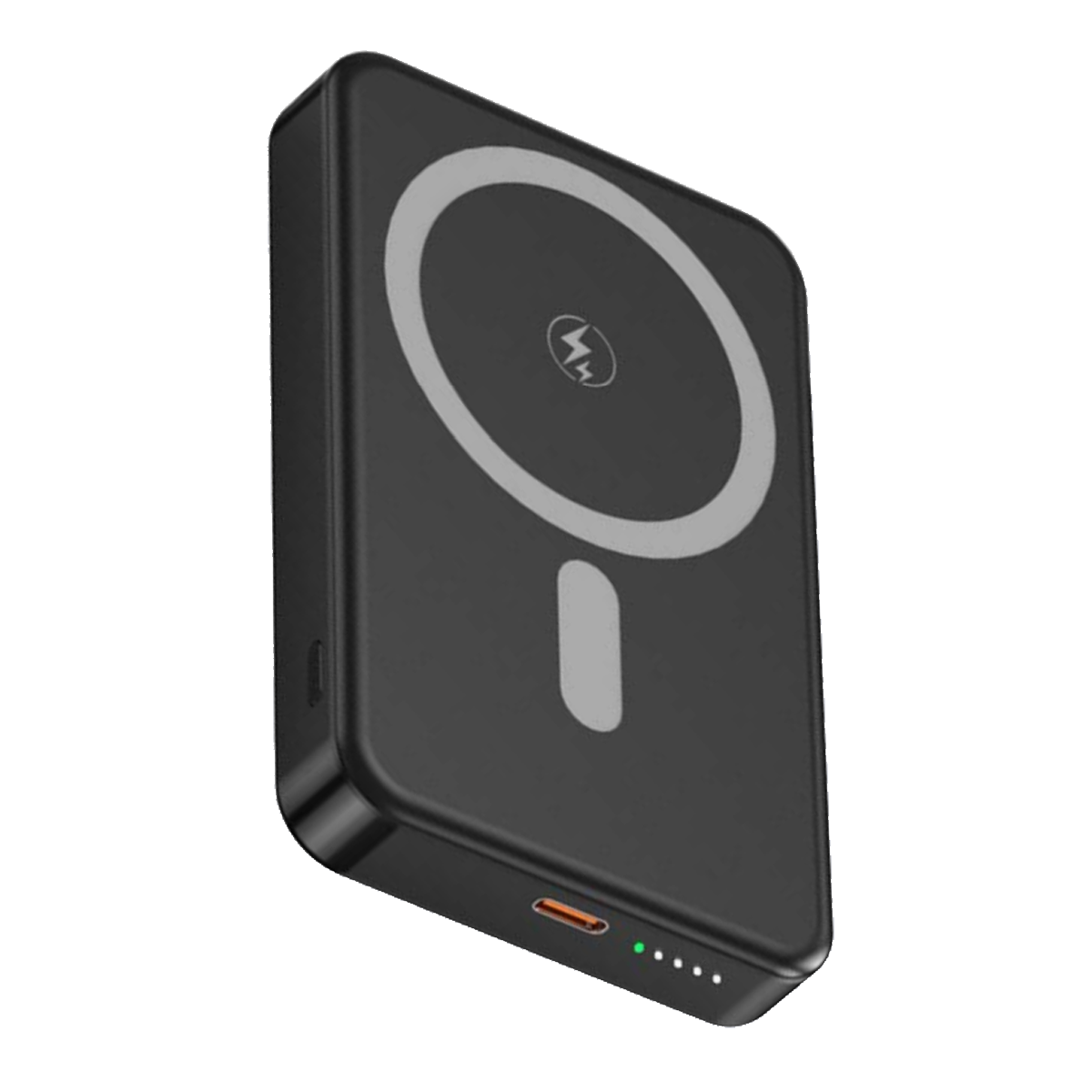 Bateria Cargador Magsafe iPhone Externa Magnetica 10000 Mah Negro