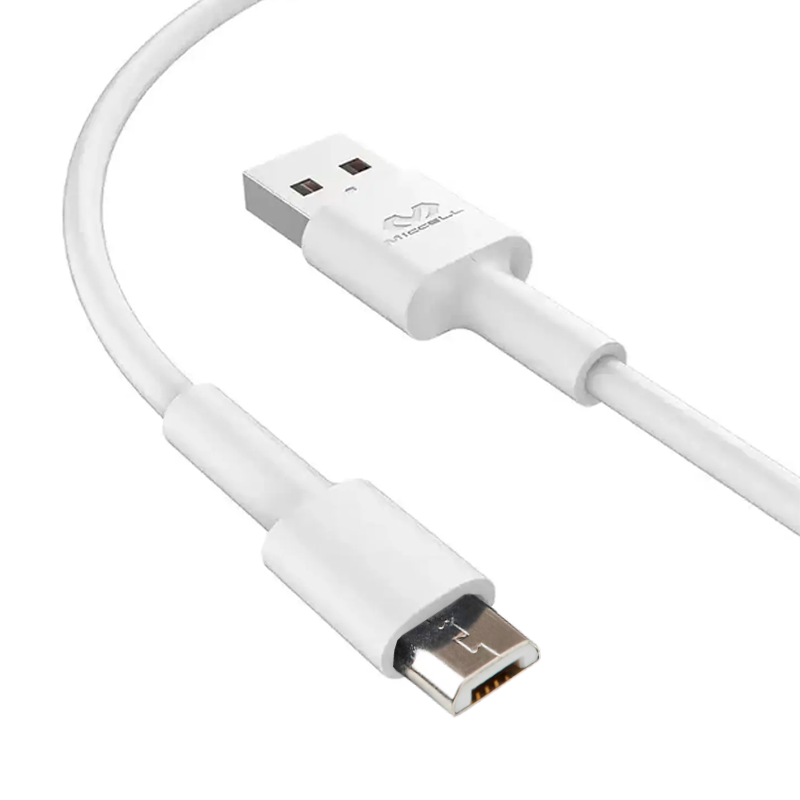 Cable Usb a Micro Usb 1.2m Miccell Vq-d131 Blanco
