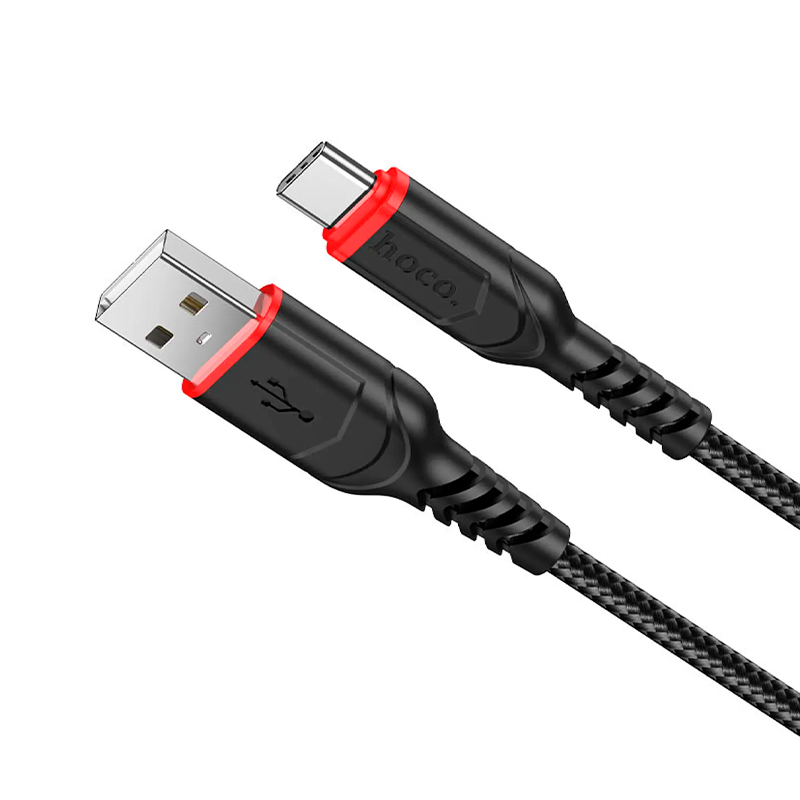 Cable Usb a Tipo C Hoco X59 2 Metros Negro
