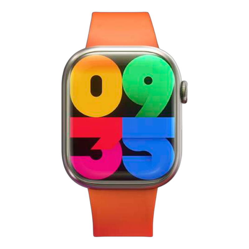 Smartwatch Reloj Inteligente Bluetooth Lenyes Lw239 Naranjo