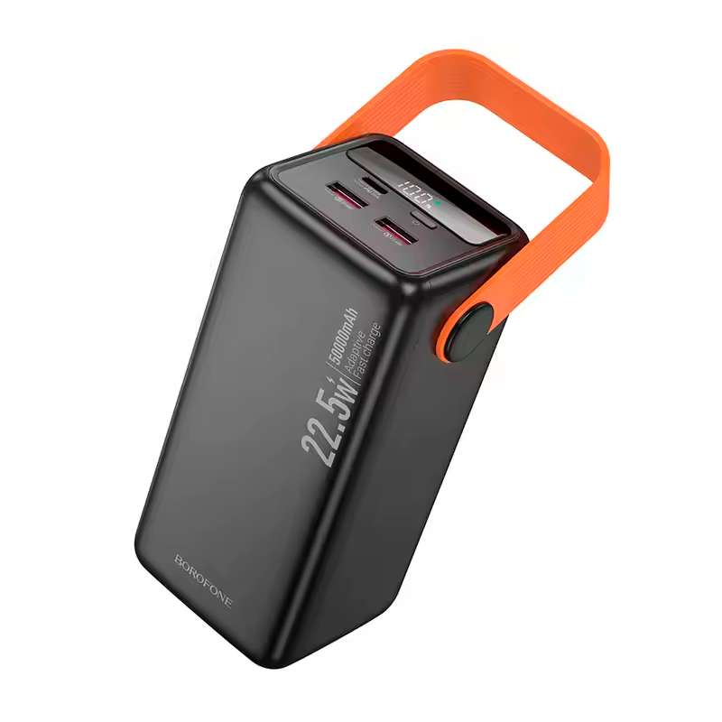 Powerbank Carga Rapida Borofone Bj66a Magnifico 50000 Mah Negro